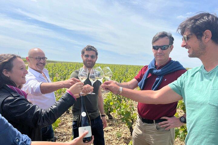 Journée du vin de Chablis-Bourgogne au départ de Paris avec 8 dégustations et déjeuner