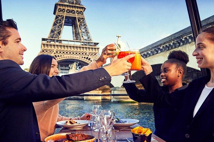 Paris 3 - Cours Dîner gastronomique et croisière sur la Seine