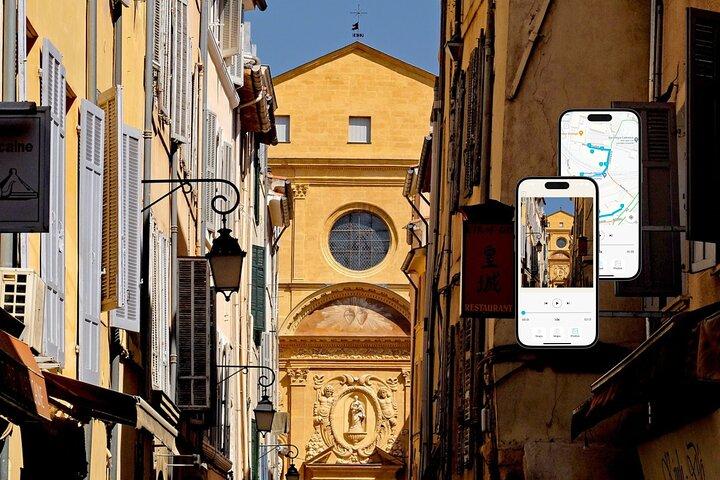 Visite à pied autoguidée du patrimoine et de la gastronomie d'Aix-en-provence