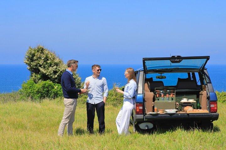 Depuis Caen Bayeux Débarquement et dégustation en Range Rover