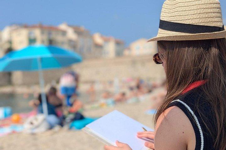 Immersion croquis & aquarelle face à la mer - atelier privé