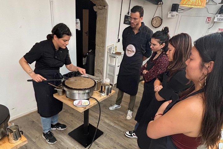 Atelier de fabrication de crêpes et galettes Paris