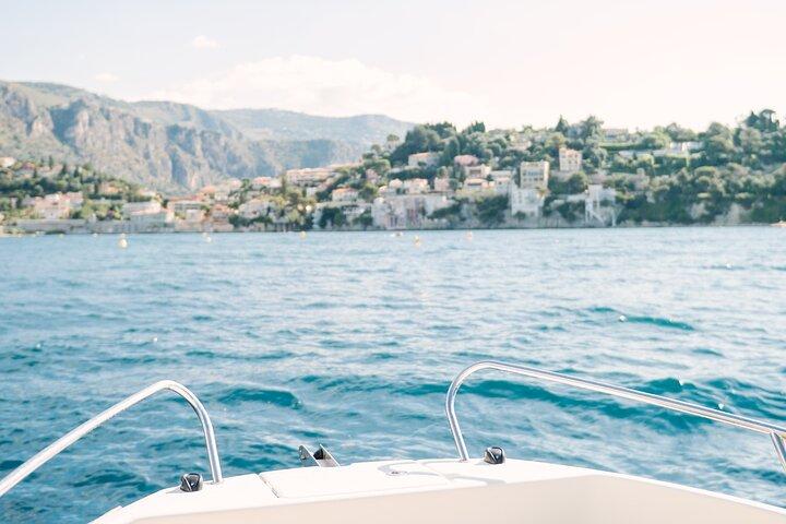 Excursion en bateau privé à Nice, Villefranche et Saint-Jean-Cap-Ferrat