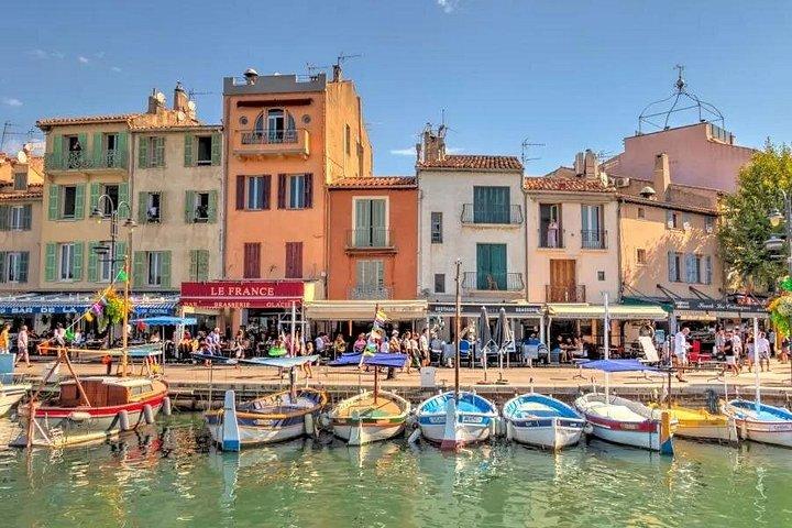 Excursion à Cassis, promenade en bateau et dégustation de vins