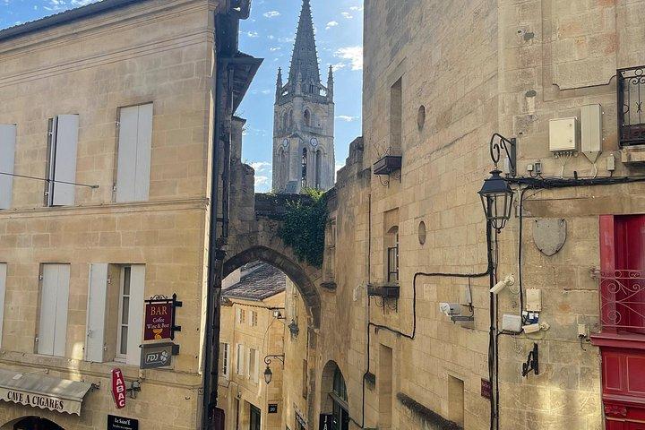 Depuis Bordeaux Demi-journée à Saint-Émilion: Village + Château