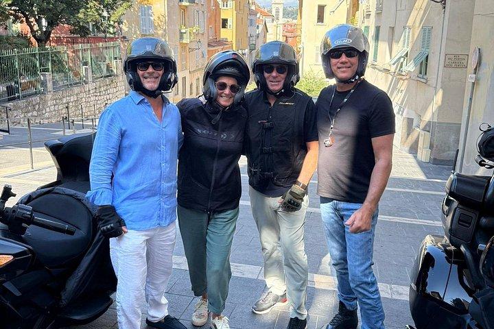 Excursion Tour Privé en Moto Goldwing 1800 ( Monaco Nice Menton)