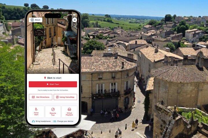 Les pèlerins et le vin: Visite libre des secrets de Saint Émilion
