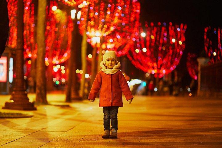 Visite en famille des illuminations et marchés de Noël de Paris