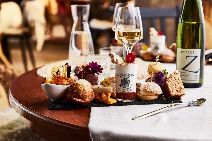 Visite de cave Immersive-dégustation et goûter alsacien(tea time)