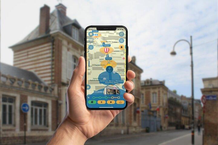 Amiens Monde de Jules Verne GPS App Tour à pied Jeu mobile