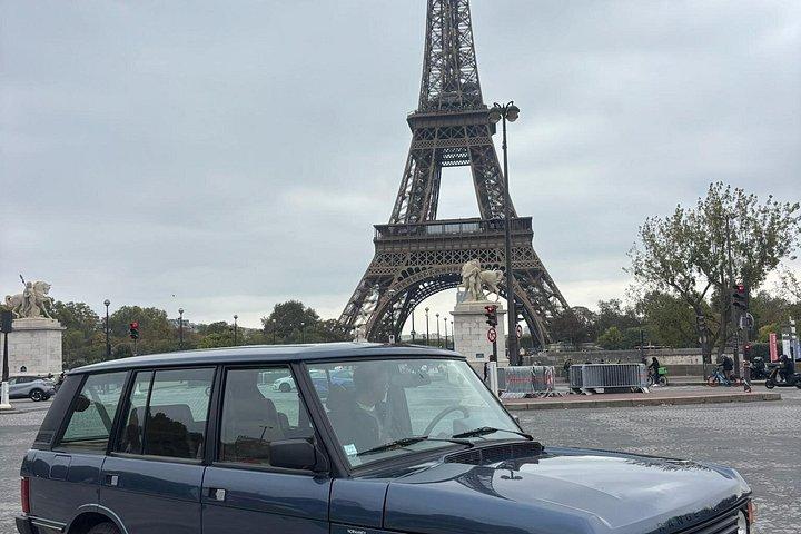 Comme une Reine à Paris visite privée en Range Rover classic