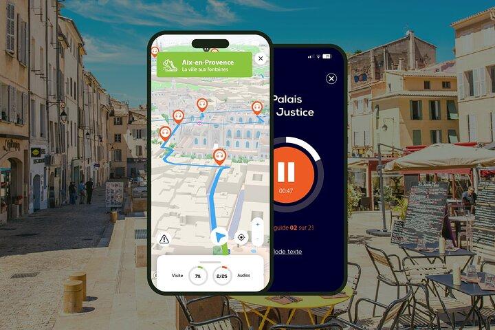 Aix-en-Provence Visite audioguidée à pied 2h20 et 24 commentaires