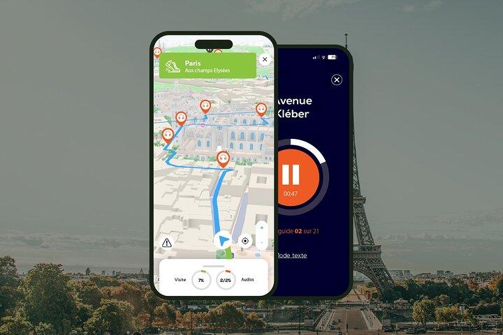 Paris Visite audioguidée à pied 3h40 et 18 commentaires audios