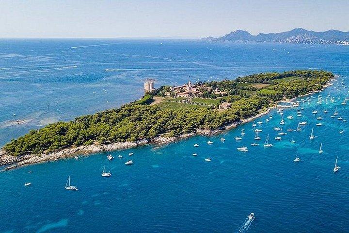 Excursion en bateau à l'île Saint-Honorat
