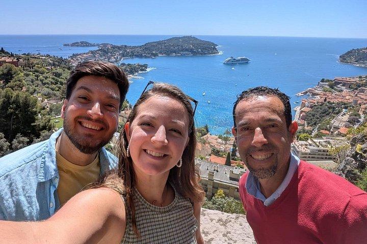Visite privée de 7 heures en Tesla d'Eze La Turbie et Monaco
