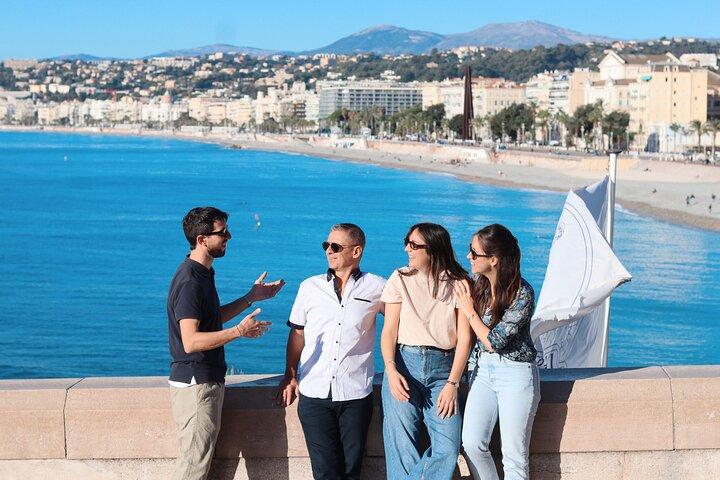 Visite matinale de Nice à pied & en voiture