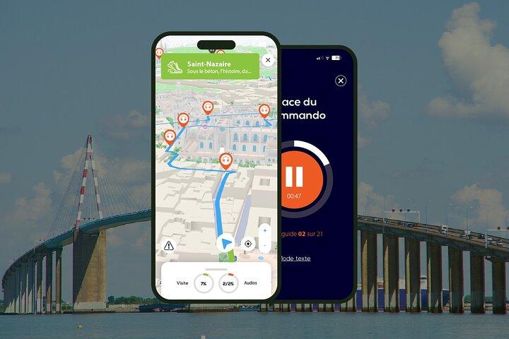 Saint-Nazaire Visite audioguidée à pied 2h30 et 23 commentaires