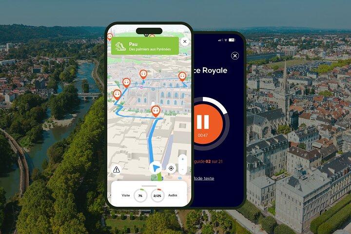 Pau Visite audioguidée à pied 1h40 et 18 commentaires audios