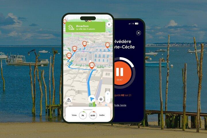 Arcachon Visite audioguidée à pied 1h30 et 19 commentaires audios