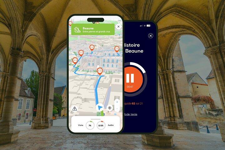 Beaune Visite audioguidée à pied 1h et 19 commentaires audios