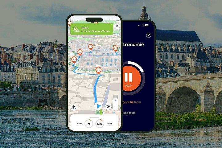 Blois Visite audioguidée à pied 1h45 et 22 commentaires audios