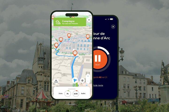 Compiègne Visite audioguidée à pied 1h50 et 17 commentaires