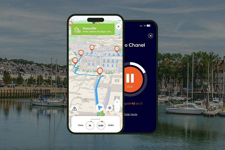 Deauville Visite audioguidée à pied 2h et 19 commentaires audios