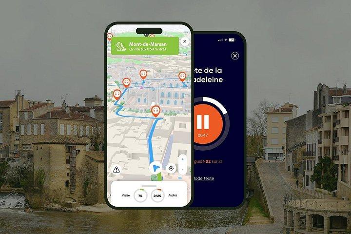 Mont de Marsan Visite audioguidée à pied 1h et 20 commentaires