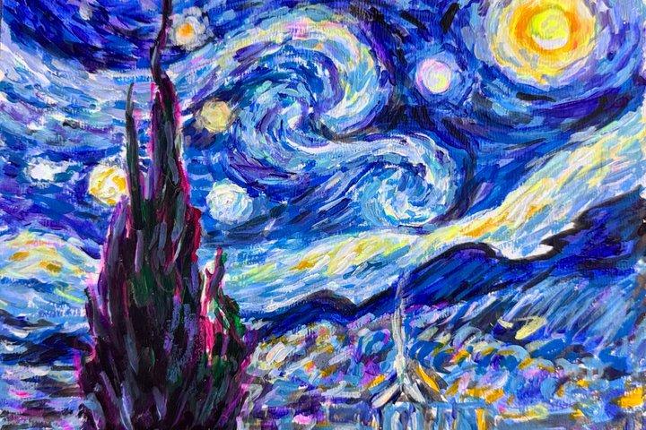 A la Van Gogh Atelier de peinture guidé
