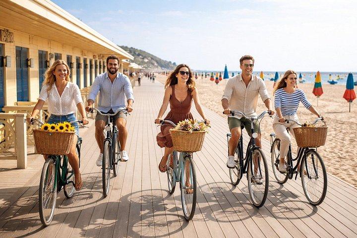 Visite privée à vélo de Deauville et Trouville