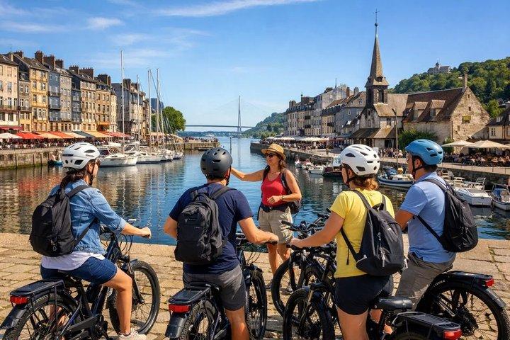 Visite de Honfleur en vélo électrique de 2 heures avec Guide local