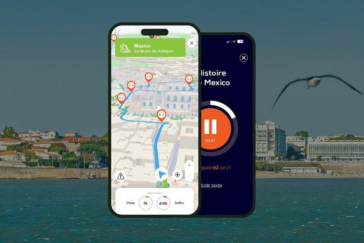 Royan Visite audioguidée à pied 1h30 et 16 commentaires audios