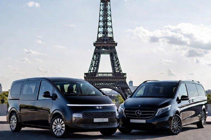 Transfert Privé en Van de l'Aéroport de CDG vers Paris
