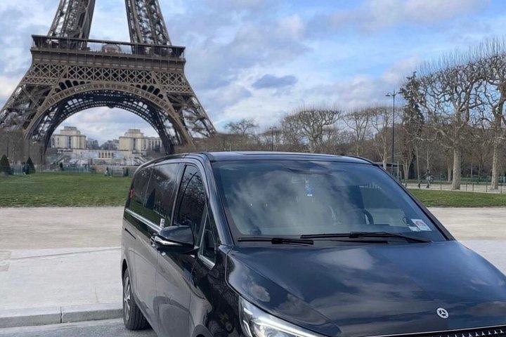Transfert privé de l'aéroport CDG ou ORY à PARIS ou DISNEYLAND