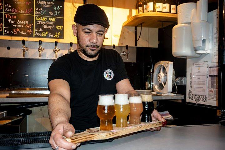 Dégustation de 4 bières brassées à Nice
