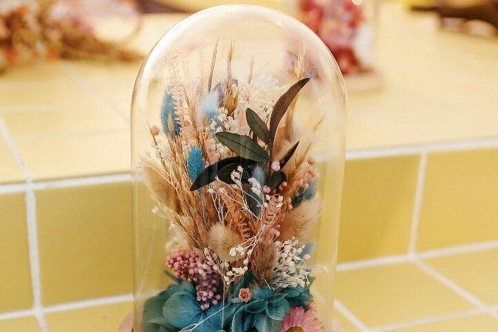 Atelier cloche en fleurs séchées près de Nantes