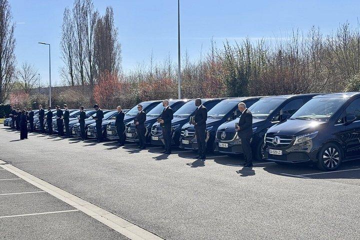 Transfert privé CDG vers le centre de Paris avec chauffeur