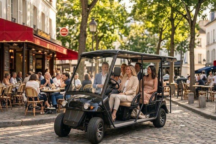 Visite privée en voiturette de golf de Paris St Germain et quartier latin