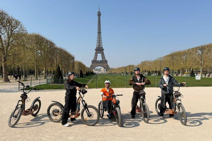 Paris en trottinette électrique. Une balade guidée, Fun,originale