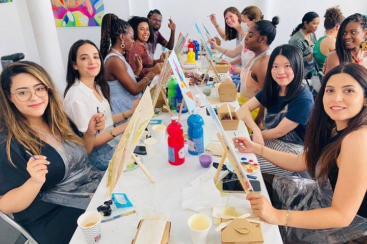 Brunch et Paint à la Galerie Wawi