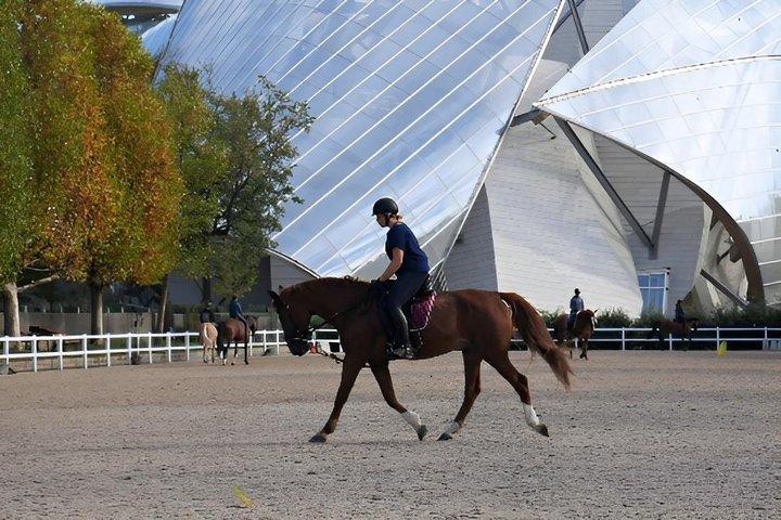 Fondation Louis Vuitton avec balade à cheval