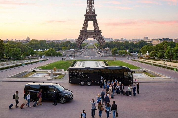 Transfert de groupe partagé du Havre à Paris