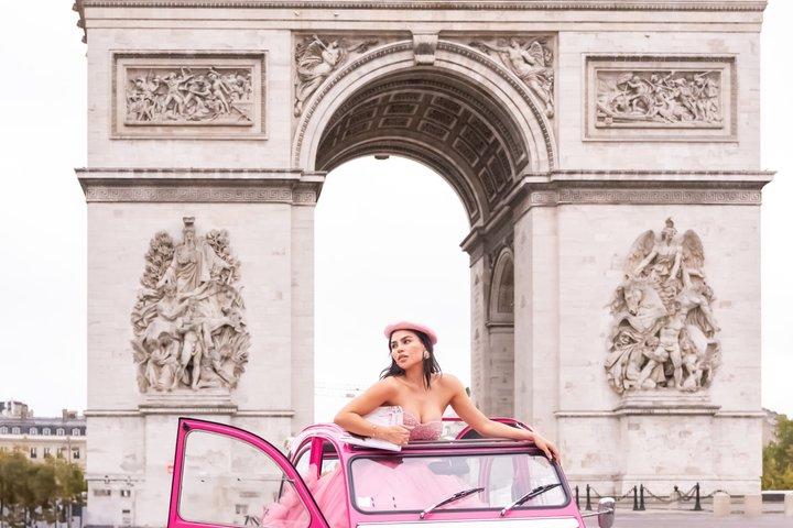 Balade en 2CV de 1h à travers Paris avec arrêts photo