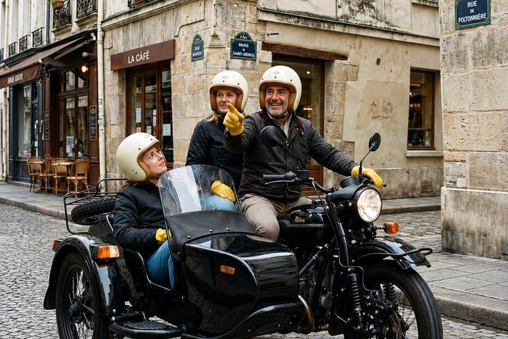 Excursion Paris Sidecar avec prise en charge à l'hôtel !