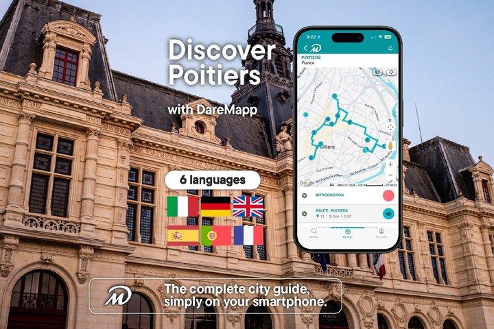 Top Poitiers : Visite guidée privée avec votre mobile