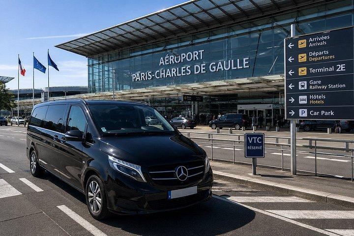 Transfert privé CDG Paris en VAN