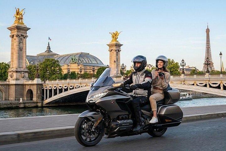 Excursion privée d'une heure en moto Honda Gold Wing