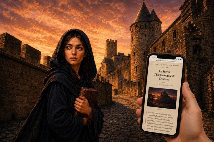 Carcassonne Sur les traces des cathares - Chasse au trésor