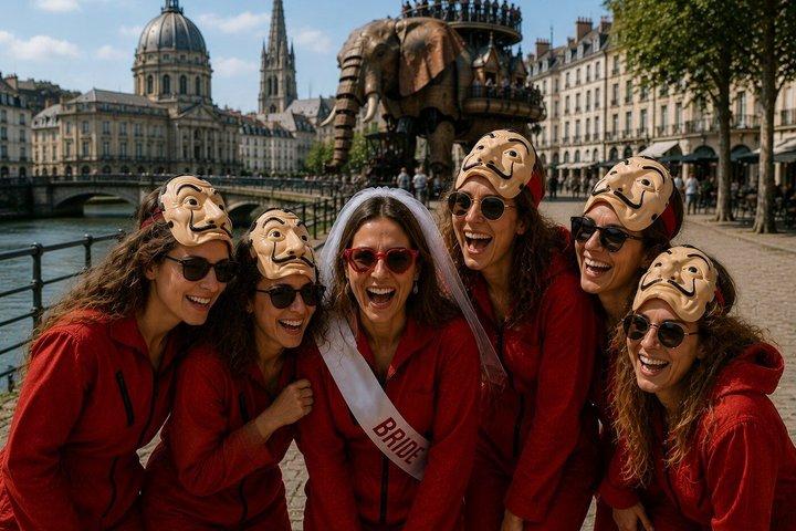 Escape Game en Extérieur thème Braquage En Equipe à Nantes