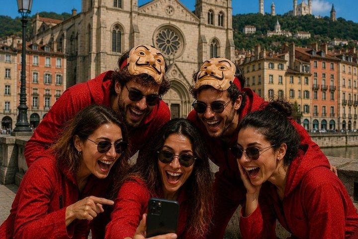 Escape Game en Extérieur thème Braquage En Equipe à Lyon